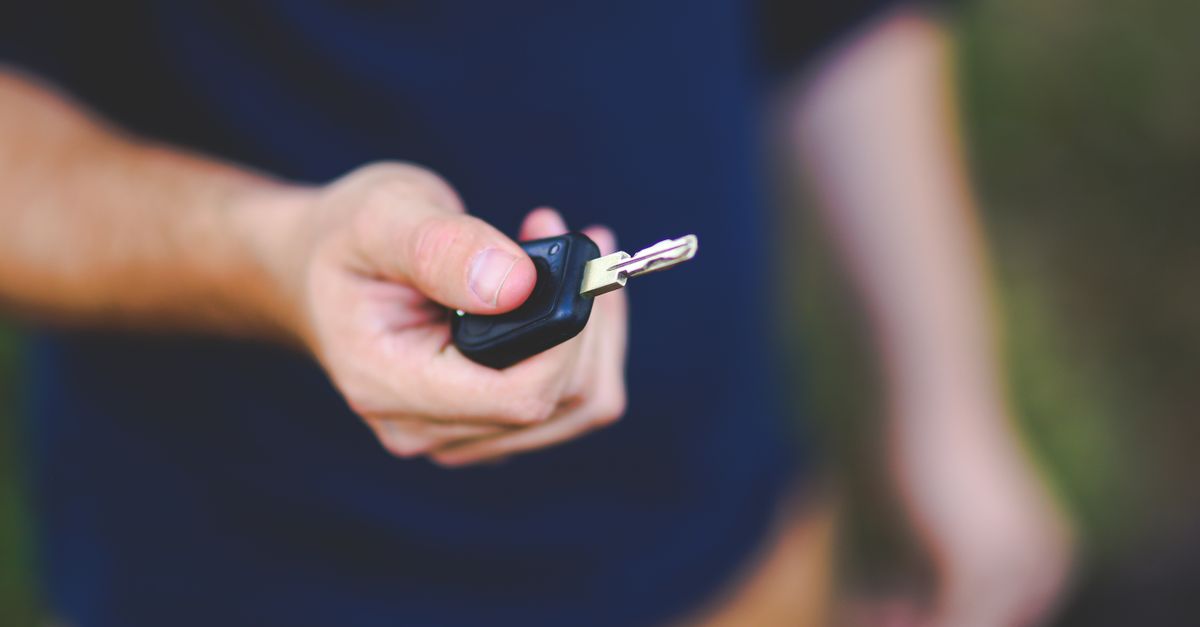 Nissan car key fob — 4th Ave Locksmith